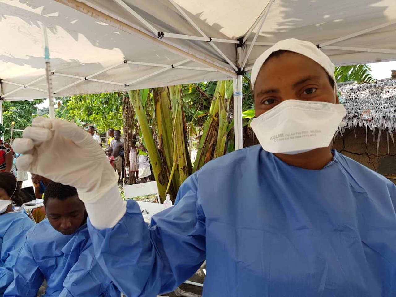 Ebola vaccinator scaling the hurdles to save lives